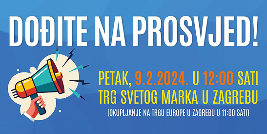 poziv na prosvjed